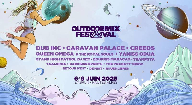Outdoormix à Embrun du 6 au 9 juin 2025