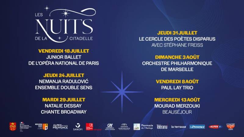 Les Nuits de la Citadelle – 70e anniversaire à Sisteron