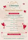 Saint Valentin unique à « L’Hôtentique »