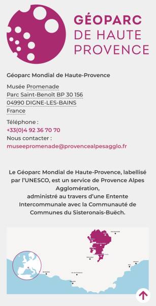 L'Hôtentique officiellement géo-partenaire de l'UNESCO et de son géo-parc des Alpes de Haute-Provence