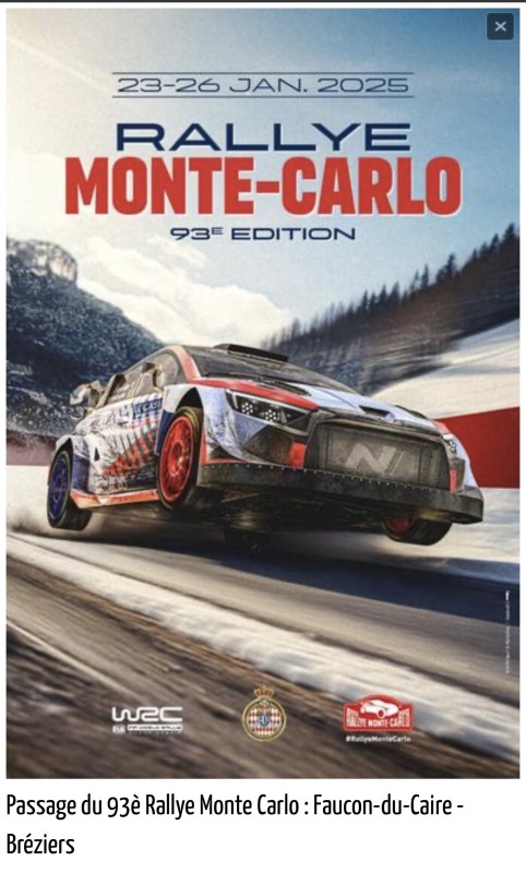 Rallye Monte-Carlo 2026 : spéciales 10 et 12 — décisives — le samedi 24 janvier 2026 à Turriers